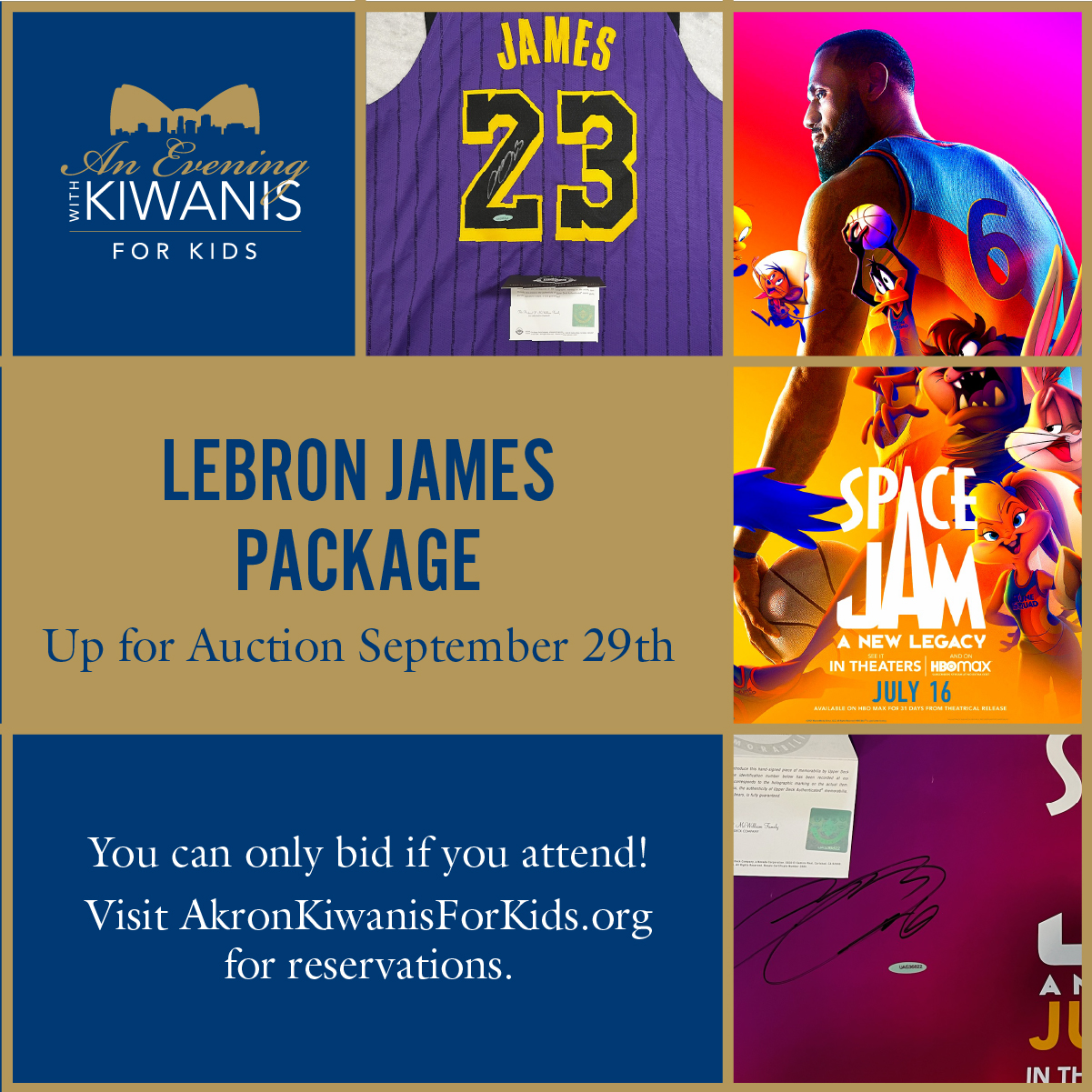 Space Jam Signed Poster and Jersey Space Jam Signed Poster and Jersey