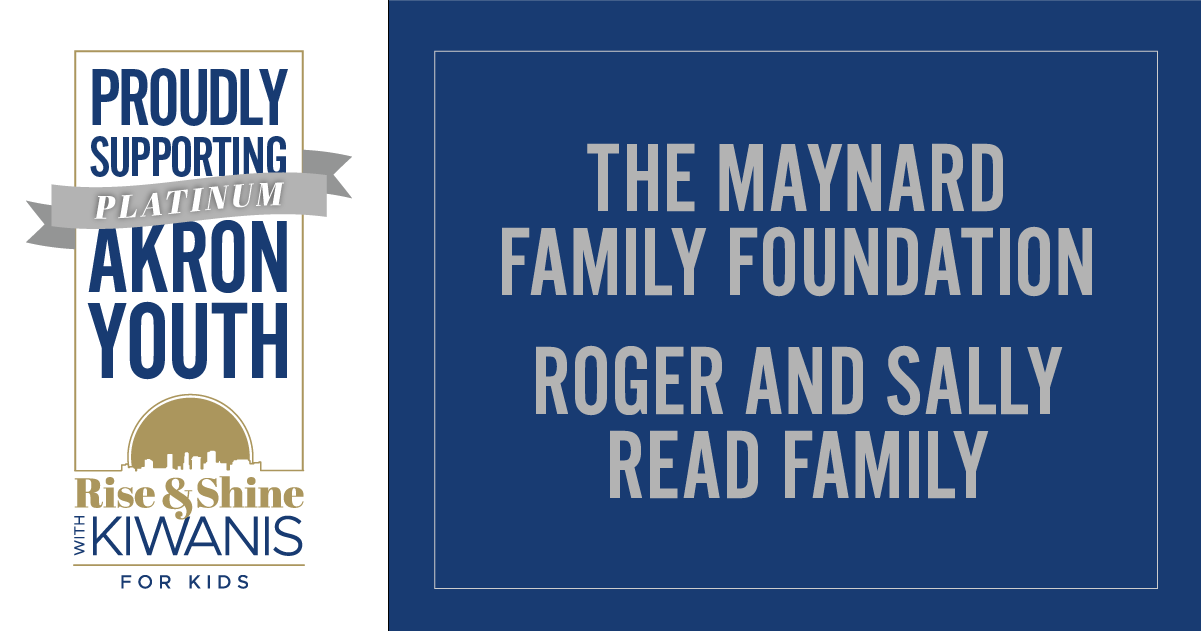 The Maynard Family Foundation and the Roger & Sally Read Family The Maynard Family Foundation and the Roger & Sally Read Family