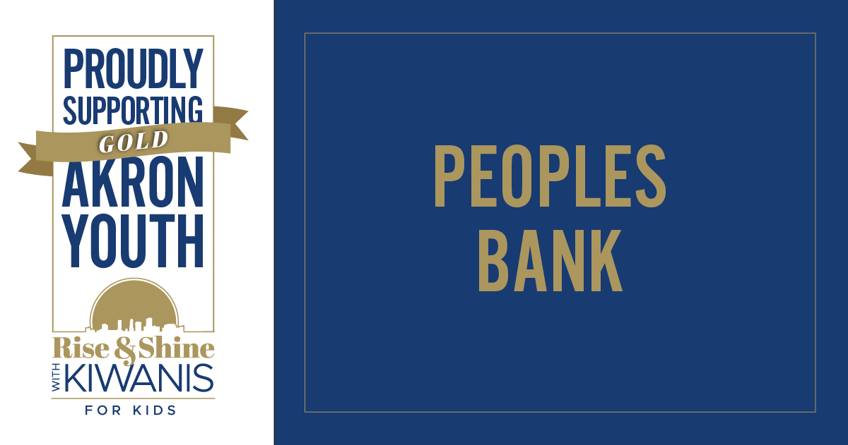 Peoples Bank - Gold Sponsor